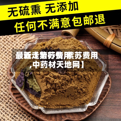 最近【紫苏费用最新走势行情,紫苏费用,中药材天地网】