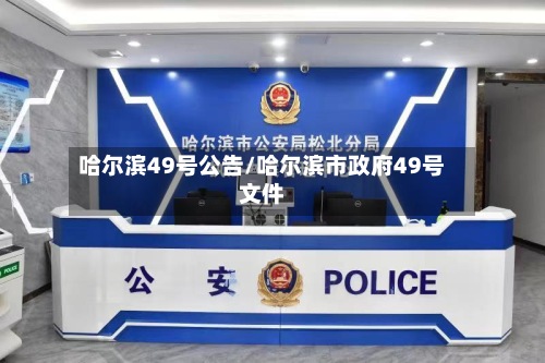 哈尔滨49号公告/哈尔滨市政府49号文件