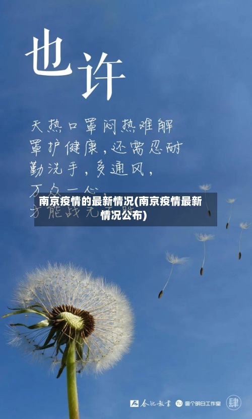 南京疫情的最新情况(南京疫情最新情况公布)