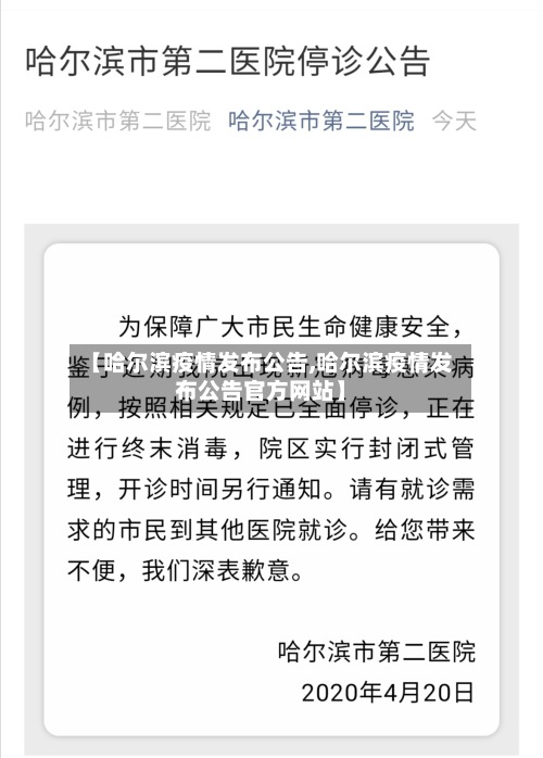 【哈尔滨疫情发布公告,哈尔滨疫情发布公告官方网站】-第2张图片