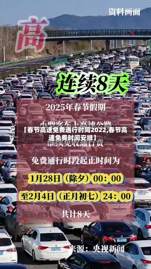 【春节高速免费通行时间2022,春节高速免费时间安排】