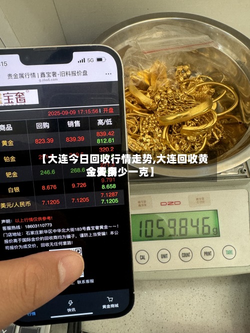 【大连今日回收行情走势,大连回收黄金费用今天多少一克】