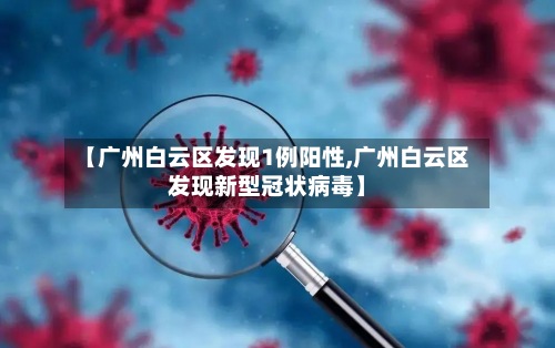 【广州白云区发现1例阳性,广州白云区发现新型冠状病毒】-第2张图片