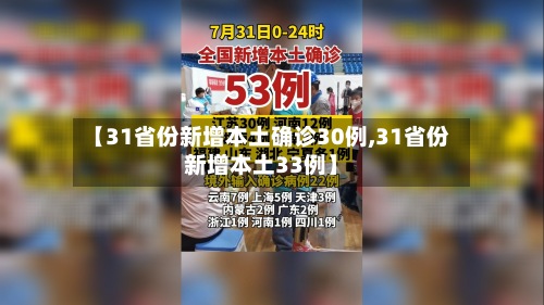 【31省份新增本土确诊30例,31省份新增本土33例】-第2张图片