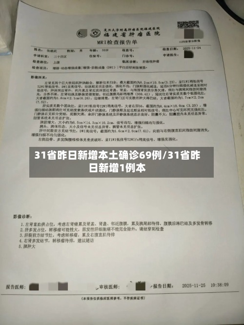 31省昨日新增本土确诊69例/31省昨日新增1例本-第2张图片