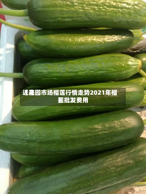 近来【花园市场榴莲行情走势2021年榴莲批发费用】-第2张图片