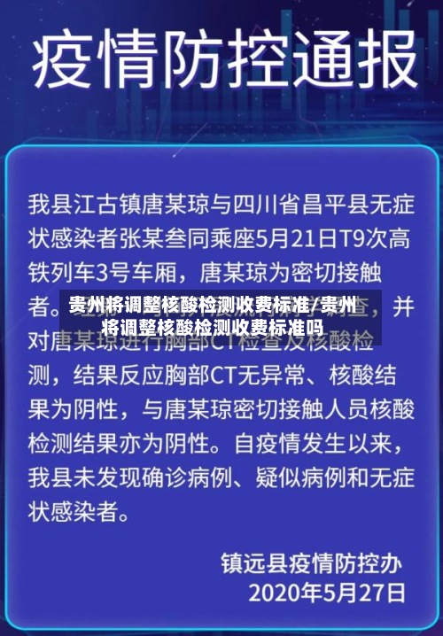 贵州将调整核酸检测收费标准/贵州将调整核酸检测收费标准吗-第3张图片