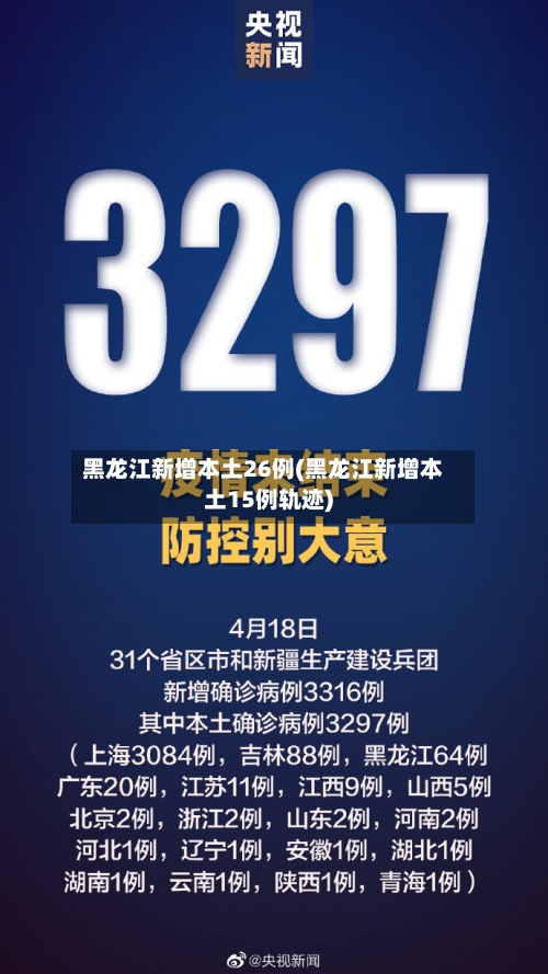 黑龙江新增本土26例(黑龙江新增本土15例轨迹)-第3张图片