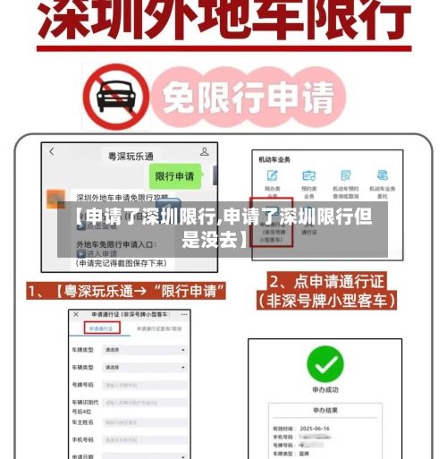 【申请了深圳限行,申请了深圳限行但是没去】