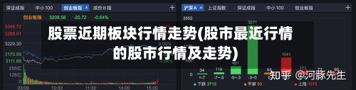 股票近期板块行情走势(股市最近行情的股市行情及走势)-第2张图片