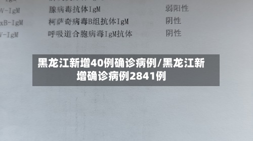 黑龙江新增40例确诊病例/黑龙江新增确诊病例2841例-第2张图片