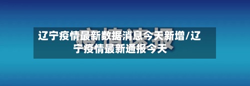 辽宁疫情最新数据消息今天新增/辽宁疫情最新通报今天