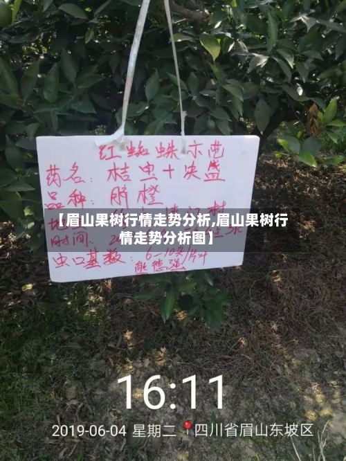 【眉山果树行情走势分析,眉山果树行情走势分析图】