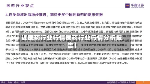 近来【医药行业行情医药行业行情分析报告】-第2张图片