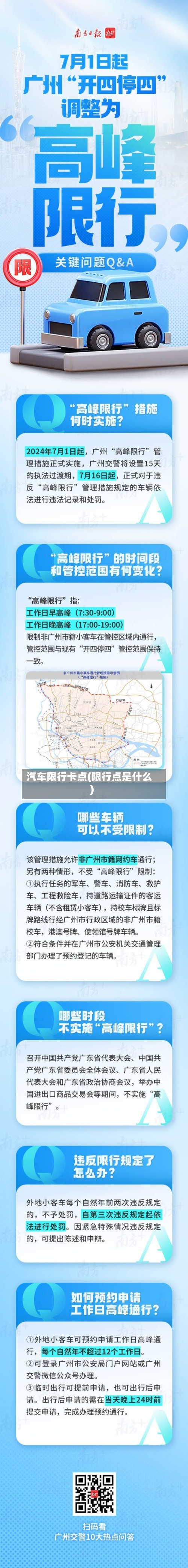 汽车限行卡点(限行点是什么)-第2张图片