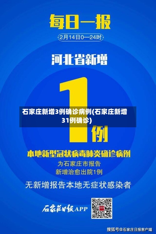 石家庄新增3例确诊病例(石家庄新增31例确诊)-第2张图片