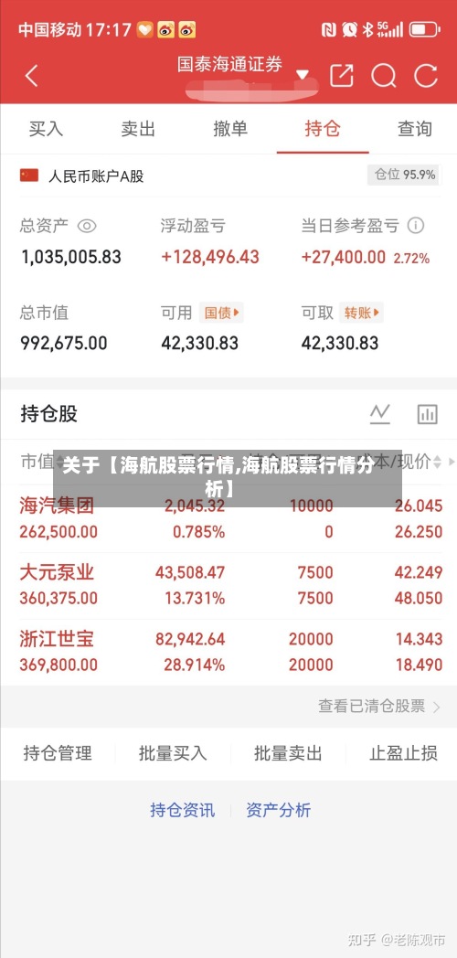 关于【海航股票行情,海航股票行情分析】
