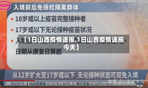 【1日山西疫情速报,1日山西疫情速报今天】